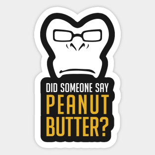 Winston - Peanut Butter? Sticker